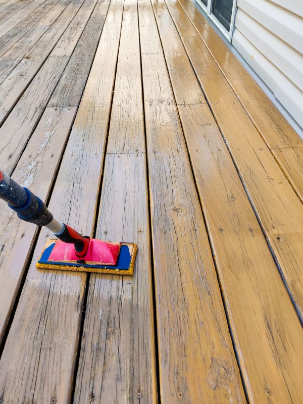 Deck Repair and Staining